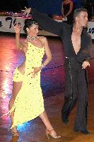 Maurizio Ghigiarelli & Manuela Ghigiarelli at The Imperial Ballroom and Latin American Championships 2004