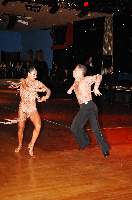 Vincent Simone & Flavia Cacace at 