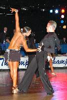 Sergiu Rusu & Mirona Gliga at The Imperial Ballroom and Latin American Championships 2004