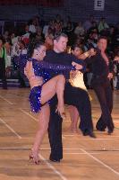 Anthony Birchall & Mandy Thompson at The International Championships