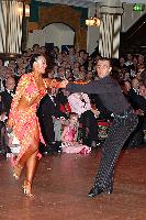 Slavik Kryklyvyy & Karina Smirnoff at Blackpool Dance Festival 2004