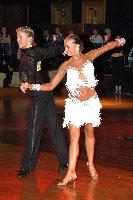 Derek Hough & Aneta Piotrowska at The Imperial Ballroom and Latin American Championships 2004