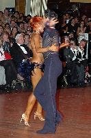 Maksim Chmerkovskiy & Elena Grinenko at Blackpool Dance Festival 2004
