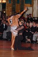 Andrei Bushchik & Valeria Bushueva at Blackpool Dance Festival 2004