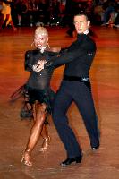 Arsen Kishishian & Alarna Donovan at Blackpool Dance Festival 2004