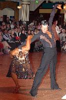 David Byrnes & Donna Juncken at Blackpool Dance Festival 2004