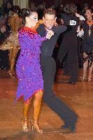Erik Kock & Vivienne De Haan at Blackpool Dance Festival 2004