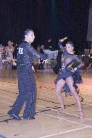 Carlos Custodio & Elena Custodio at The International Championships