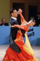 Donatas Vezelis & Lina Chatkeviciute at UK Open 2004