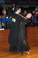 Blaz Pocajt & Inna Berlizyeva at The Imperial Ballroom and Latin American Championships 2004