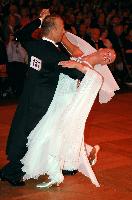 Jonathan Crossley & Lyn Marriner at Blackpool Dance Festival 2004