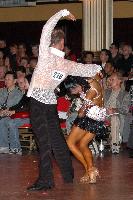 Aleksandr Golomysov & Elena Poushnya at Blackpool Dance Festival 2004