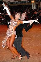 Andrea Placidi & Valentina Vincenzi at Blackpool Dance Festival 2004