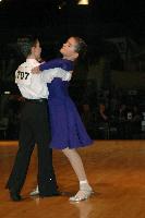 Kyryll Svarychevskyy & Krystyna Sheremet at Dutch Open 2007