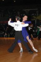 Kyryll Svarychevskyy & Krystyna Sheremet at Dutch Open 2007