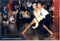 Marek Fiksa & Blanka Winiarska at Polish Closed Latin Championships 2003