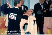Dmitri Krupnov & Evgenia Elfimova at Tropicana Cup 2003