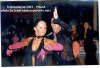 Sergey Sourkov & Agnieszka Melnicka at Tropicana Cup 2003
