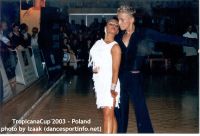 Przemek Lowicki & Yulia Rogozina at Tropicana Cup 2003