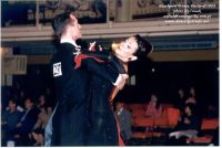 Garry Gekhman & Rita Gekhman at Blackpool Dance Festival 2003