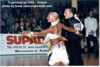 Sergej Diemke & Katerina Timofeeva at Tropicana Cup 2003