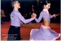 Alexander Kaloferov & Valeriya Aidaeva at Blackpool Dance Festival 2003