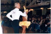 Aleksandr Ilinykh & Anna Afonenkova at Blackpool Dance Festival 2003
