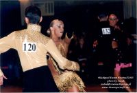 Denis Bulanov & Aleksandra Lyubchevskaya at Blackpool Dance Festival 2003