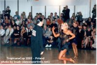 Jan Kliment & Ewa Szabatin at Tropicana Cup 2003