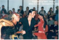 Jan Kliment & Ewa Szabatin at Tropicana Cup 2003