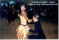 Rene Lauk & Valerija Semenova at Tropicana Cup 2003