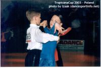 Edgars Silovs & Valerija Tormozova at Tropicana Cup 2003