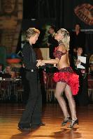 Max Bjerg Frederiksen & Sofie Stajner at Dutch Open 2004